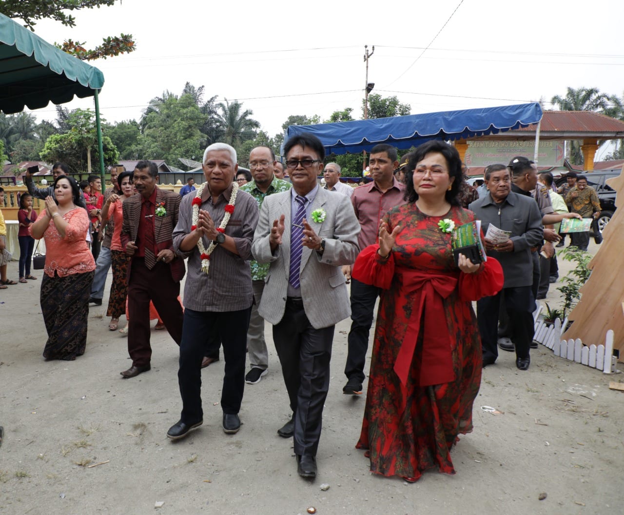 Bupati Asahan Hadiri Perayaan Natal Oikumene di Bandar Pasir Mandoge