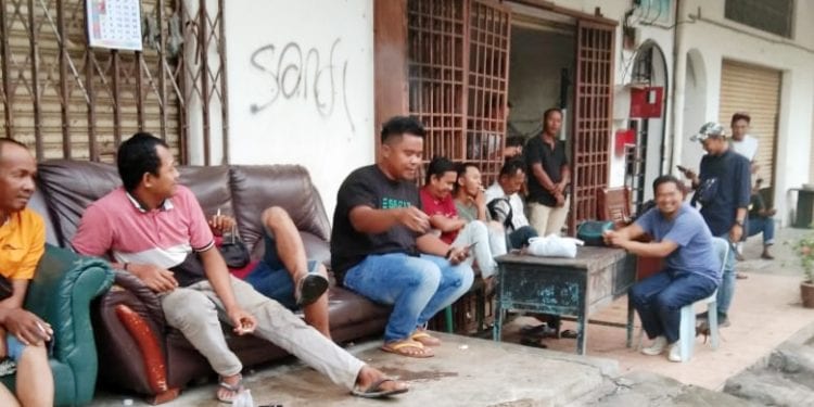 Sebagian TKI Ilegal yang berada di penampungan Imigresen Kerjaan Malaysia.