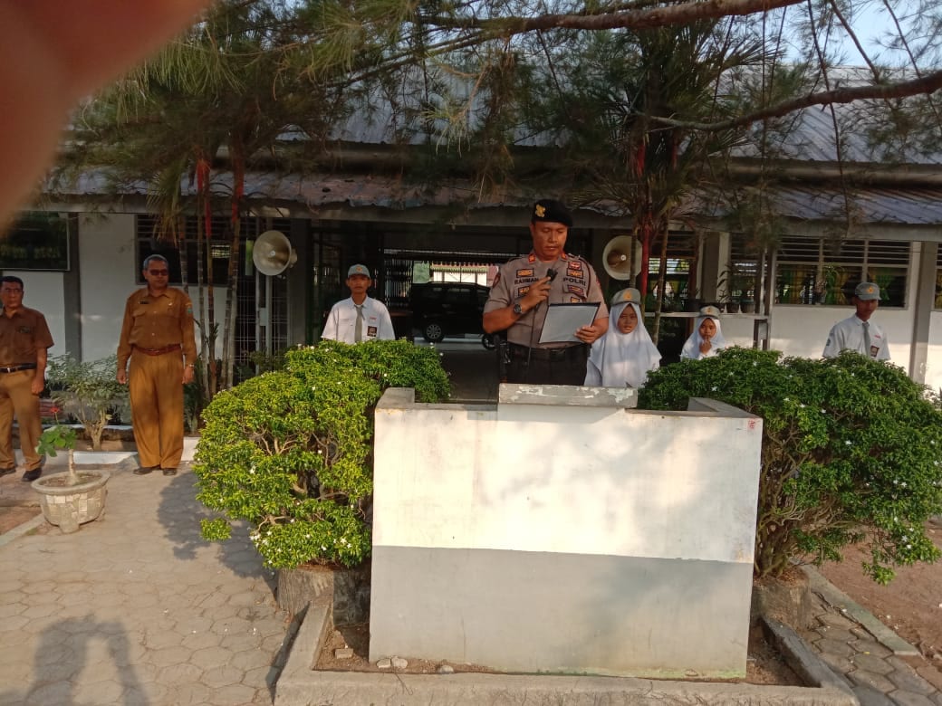 Polres Sergai Laksanakan Program Police Go To School.