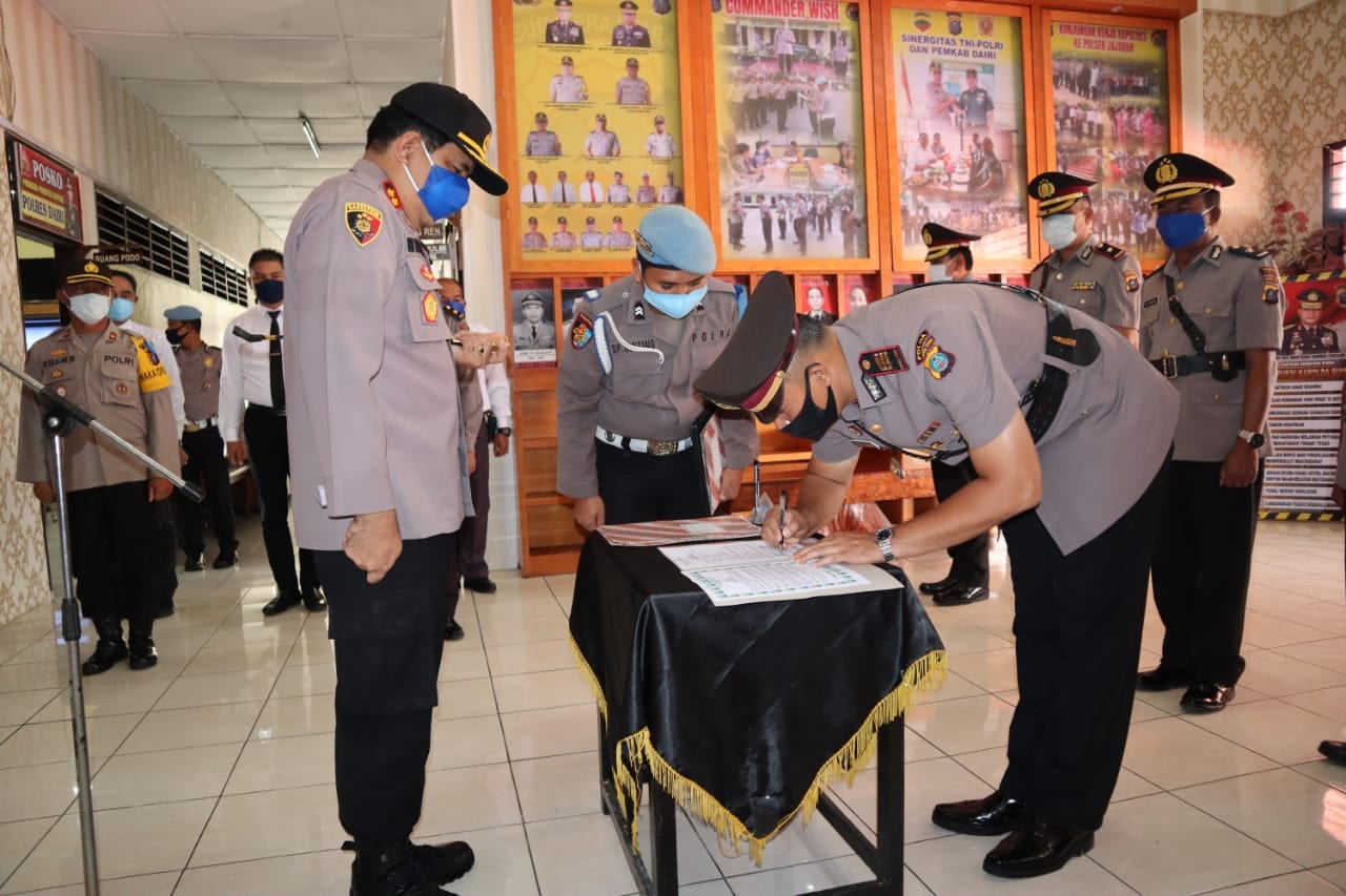 Empat PJU Polres Dairi Dilantik