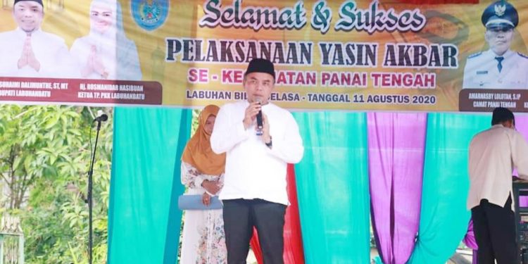 Bupati Labuhanbatu, H Andi Suhaimi Dalimunthe ST MT.