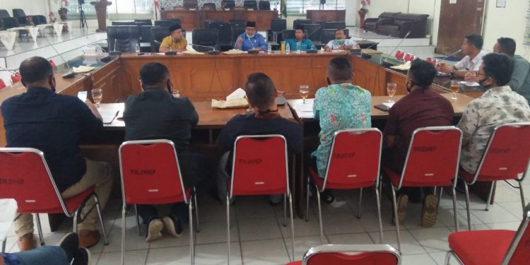 Suasana RDP di DPRD Kota Tanjungbalai.