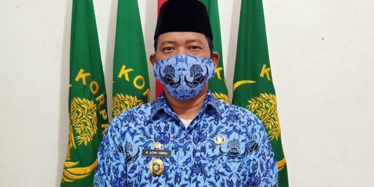 Ketua DPK  Korpri Kabupaten Asahan, M Azmi Ismail.