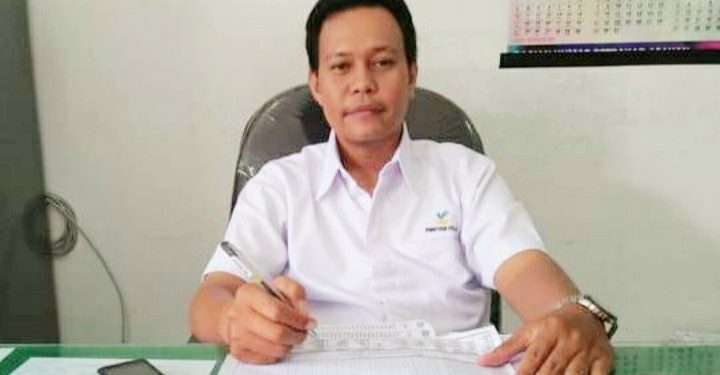 Koordinator I PKH Kabupaten Asahan, Ilham Amin SHI.
foto/teks: edi surya