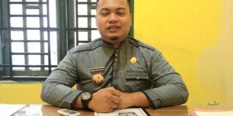 Kepala Desa Pondok Bungur, Jaka Maulana.
foto/teks: edi surya