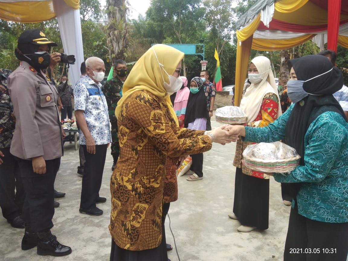 Ini Pesan Wakapolres dan Bupati Asahan saat Resmikan Desa Taman Sari Sebagai Kampung Tangguh Berbasis Mikro