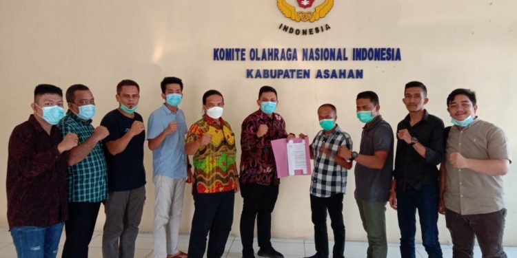 Terima Audiensi Pengurus ESI Kabupaten Asahan, Ini Pesan Ketua KONI