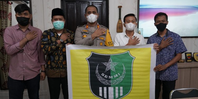 Kapolres Asahan Ajak Mahasiswa Sukseskan Program Vaksinasi Covid 19