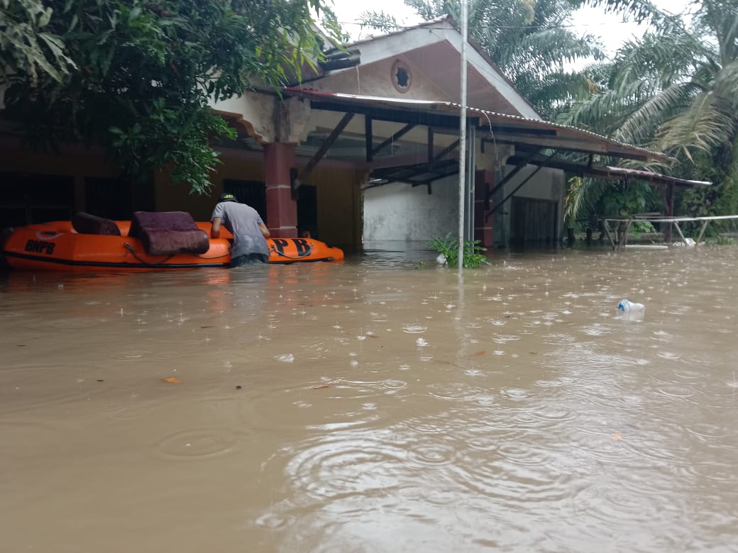 Ini Lokasi yang Terdampak Banjir dan Longsor di Asahan