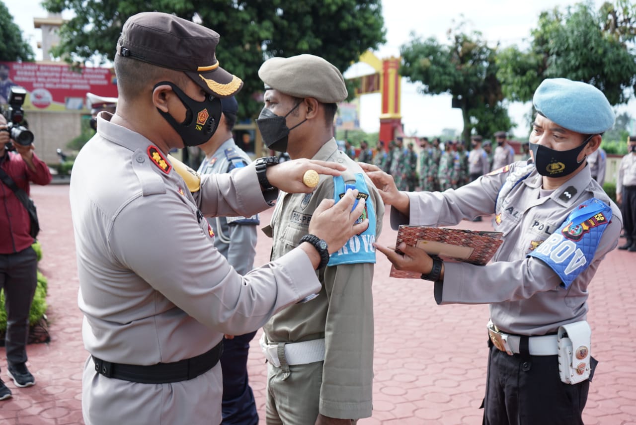 Bupati Asahan Hadiri Apel Gelar Pasukan Operasi Patuh Toba 2021