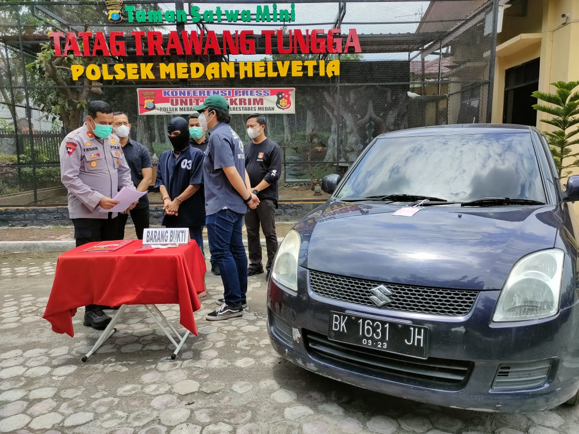 Sudah Numpang, Residivis Kasus Narkoba Ini Malah Curi Mobil Temannya