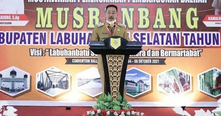 Bupati Labusel Edimin Buka RPJMD 2021-2026