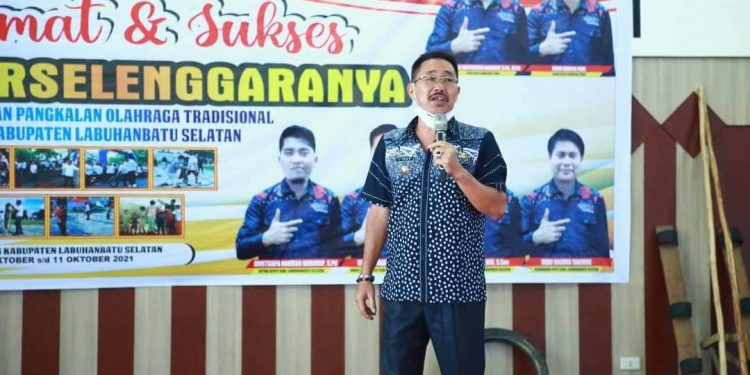 Bupati Labusel Edimin Buka Acara PANGKOTRAD 