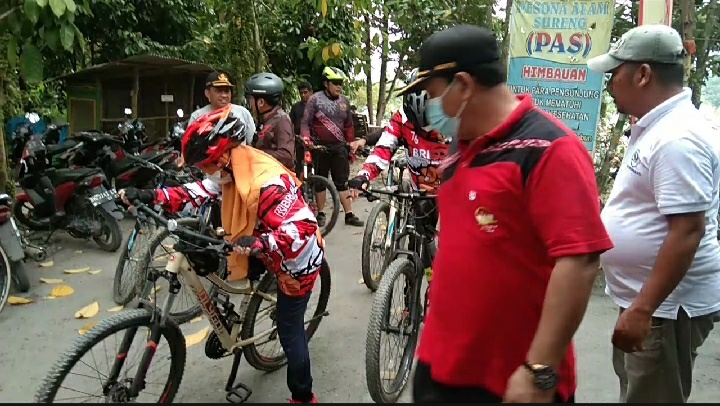 Bupati Asahan Ajak Pejabat Pemkab Goes Sepeda