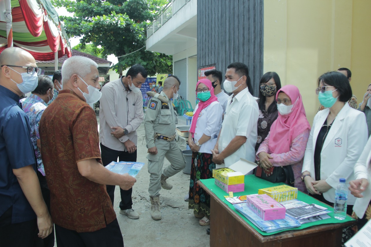 Peringatan Hari Kesehatan Nasional 2021 Diisi dengan Vaksinasi dan Cek Gula