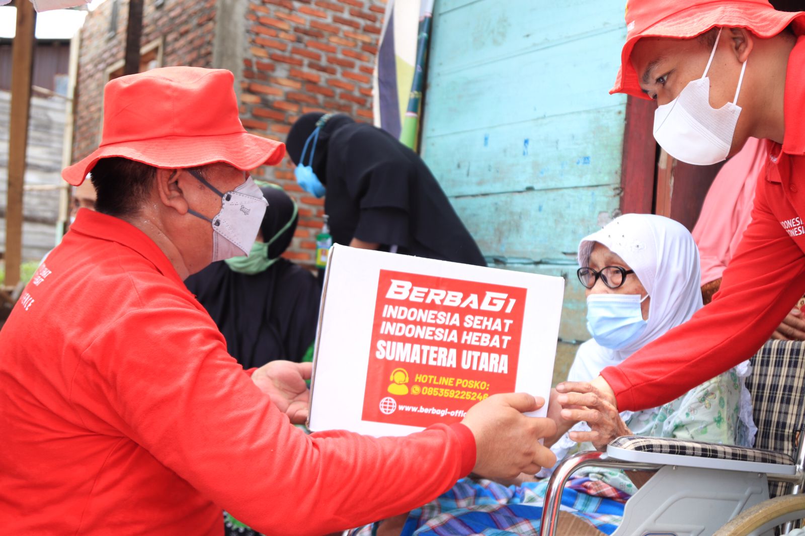 Bantu Pemkab Labura, BIN Bawa 2 Ribu Dosis Vaksin untuk Masyarakat