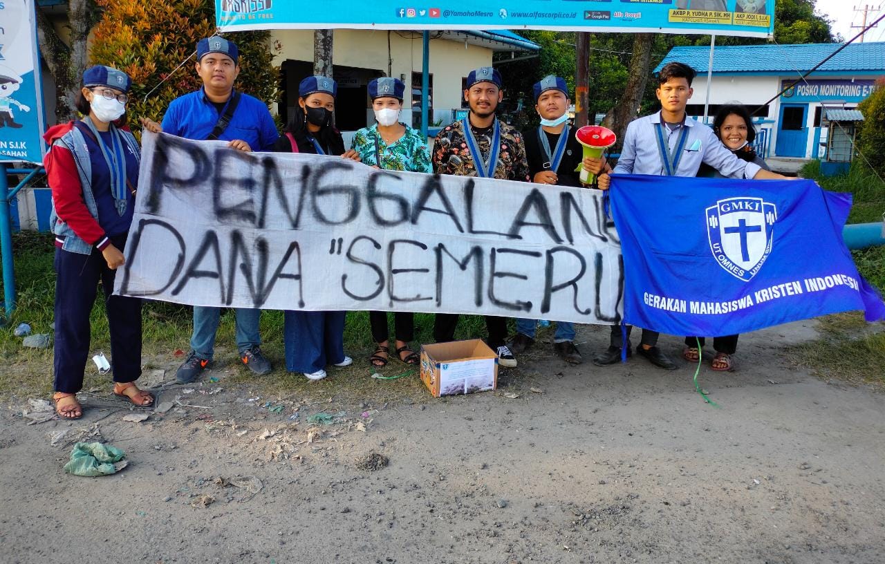 BPC GMKI Asahan Galang Aksi Sosial Korban Semeru dan Doa Bersama