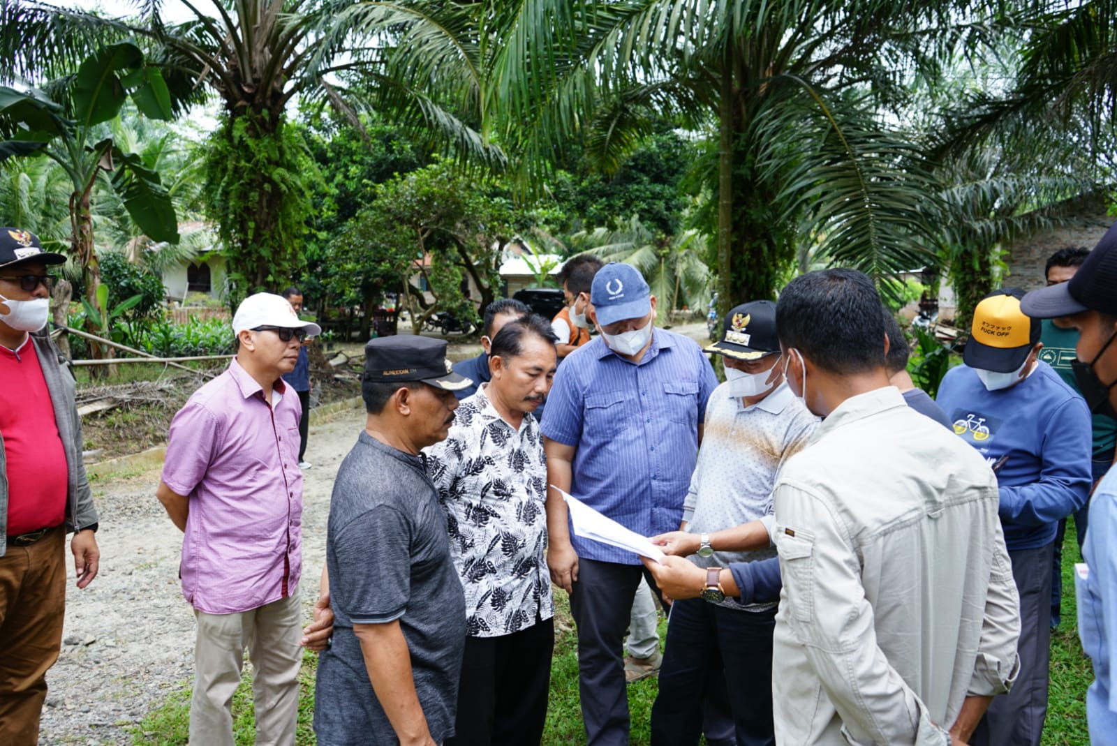 Bupati Asahan Tinjau Lokasi Pelaksanaan MTQ dan Pembangunan Jala