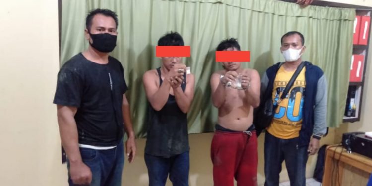 Dua Pengedar Sabu di Desa Padang Pulau Asahan Diringkus