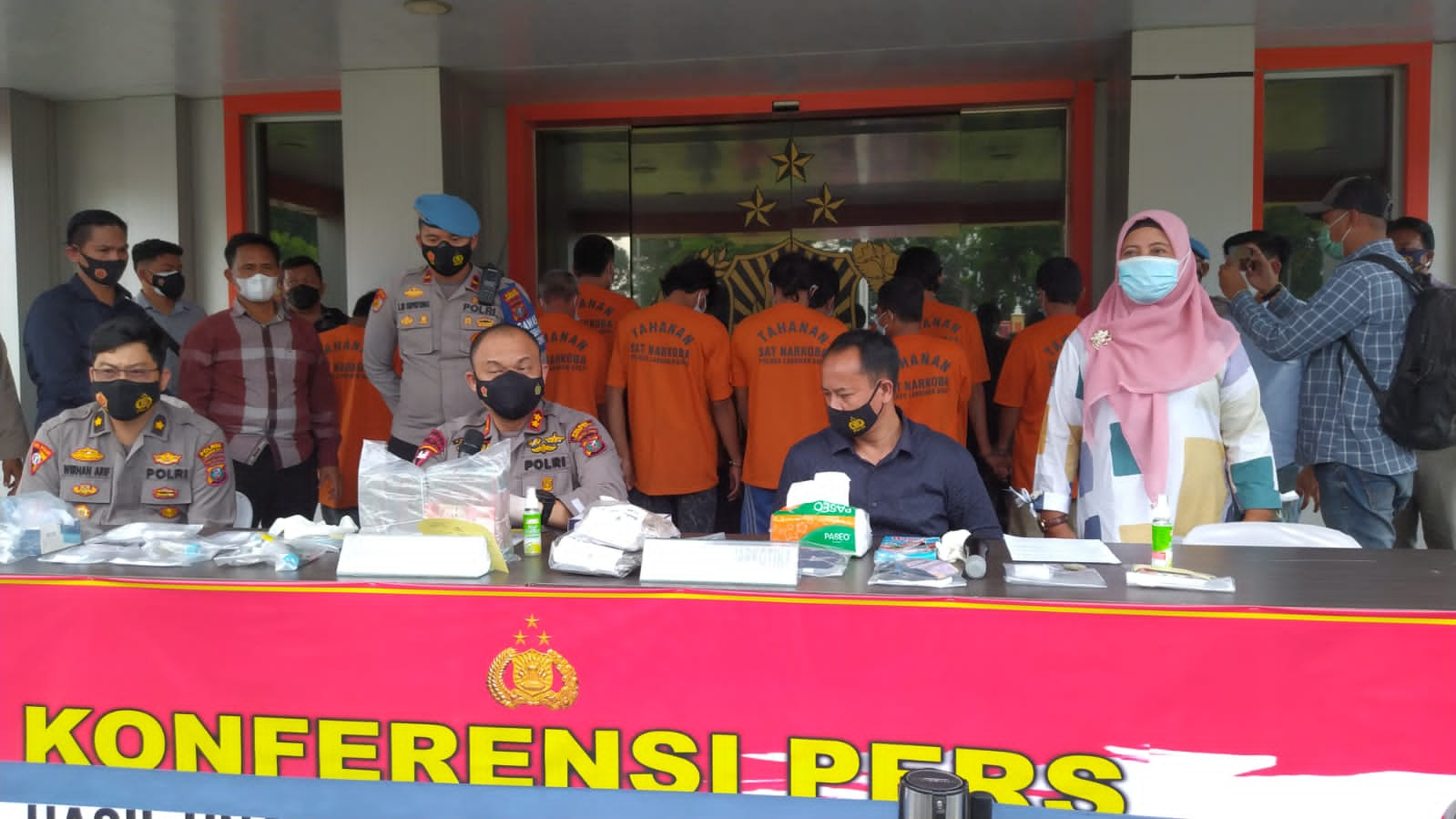 Ops Antik Toba 2022, Polres Labuhanbatu Amankan 103 Tersangka