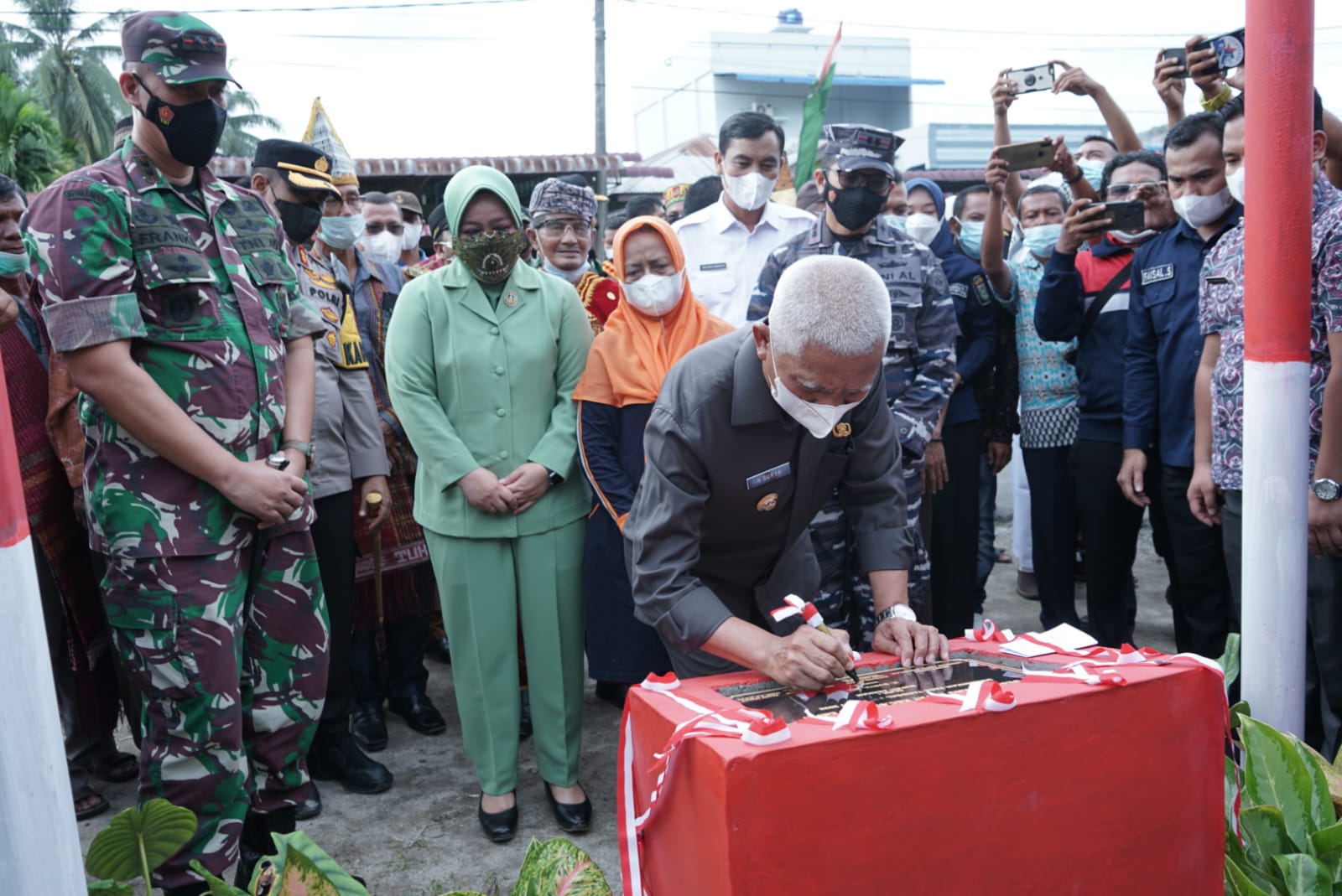 Bupati Asahan Resmikan Kampung Pancasila.