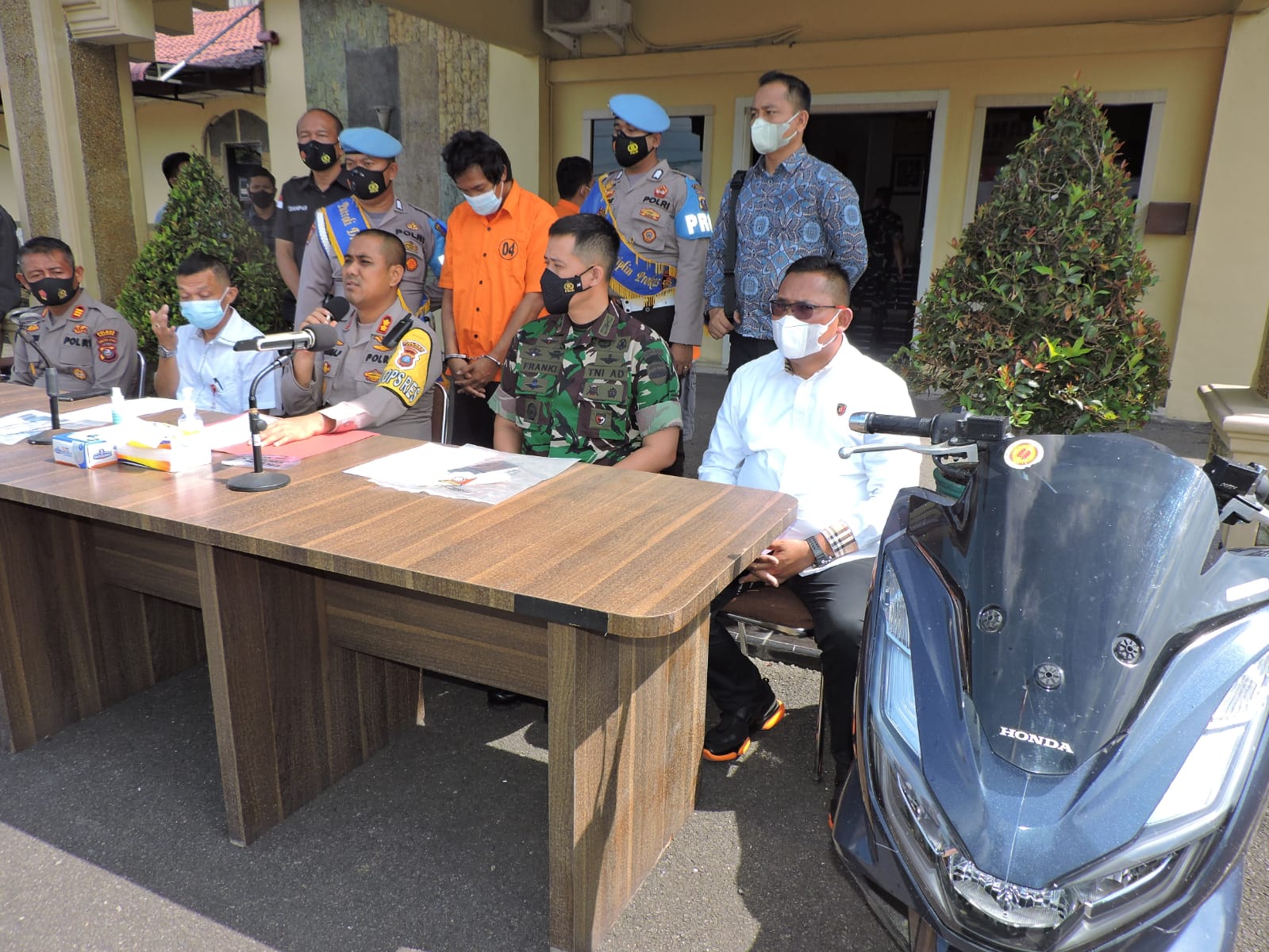 Tersangka Curat di Jalan Gatot Subroto Kisaran Diringkus Personel Polres Asahan