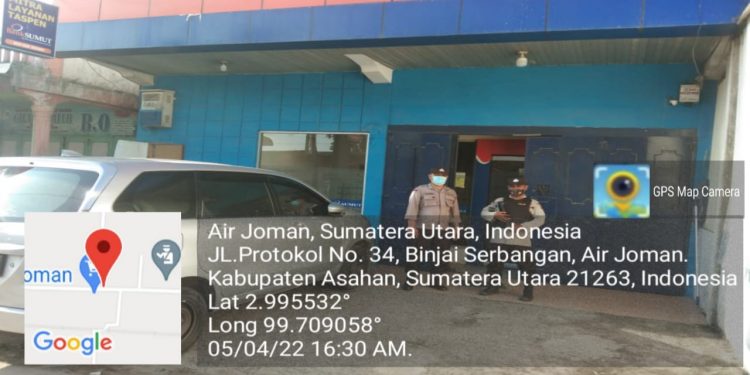 Polsek Air Joman Polres Asahan Beri Rasa Aman dan Nyaman Masyarakat