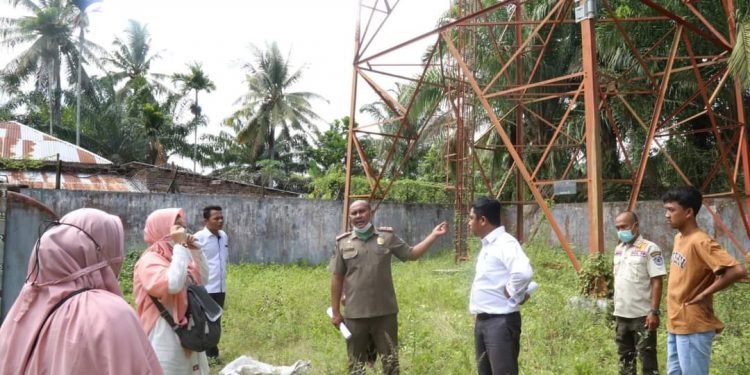 Sejumlah Perwakilan Instansi dari Pemkab Labuhanbatu saat turun ke lapangan