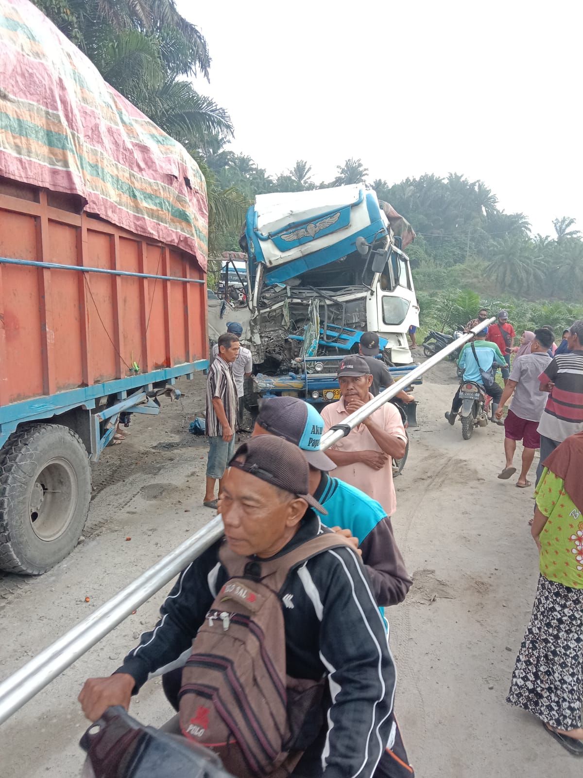 Lakalantas di Jalinsum Kisaran-Bandar Pasir Mandoge, Pengemudi Truk Tewas