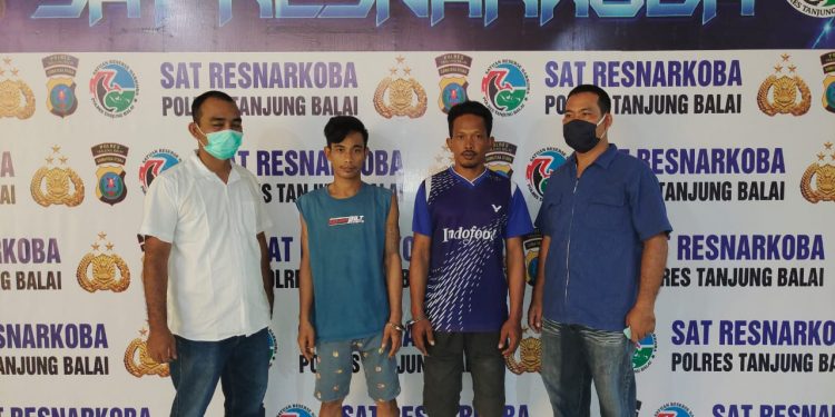 Jual Sabu Sama Polisi, Kupti dan Legino Diamankan Satres Narkoba Polres Tanjungbalai