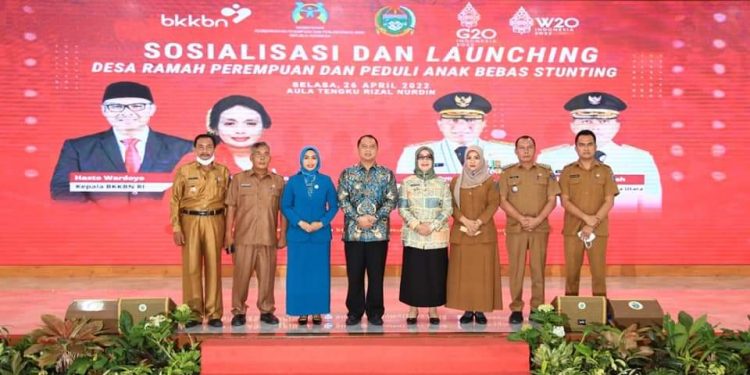 Pemkab Labuhanbatu Teken Komitmen Desa Ramah Perempuan dan Peduli Anak Bebas Stunting