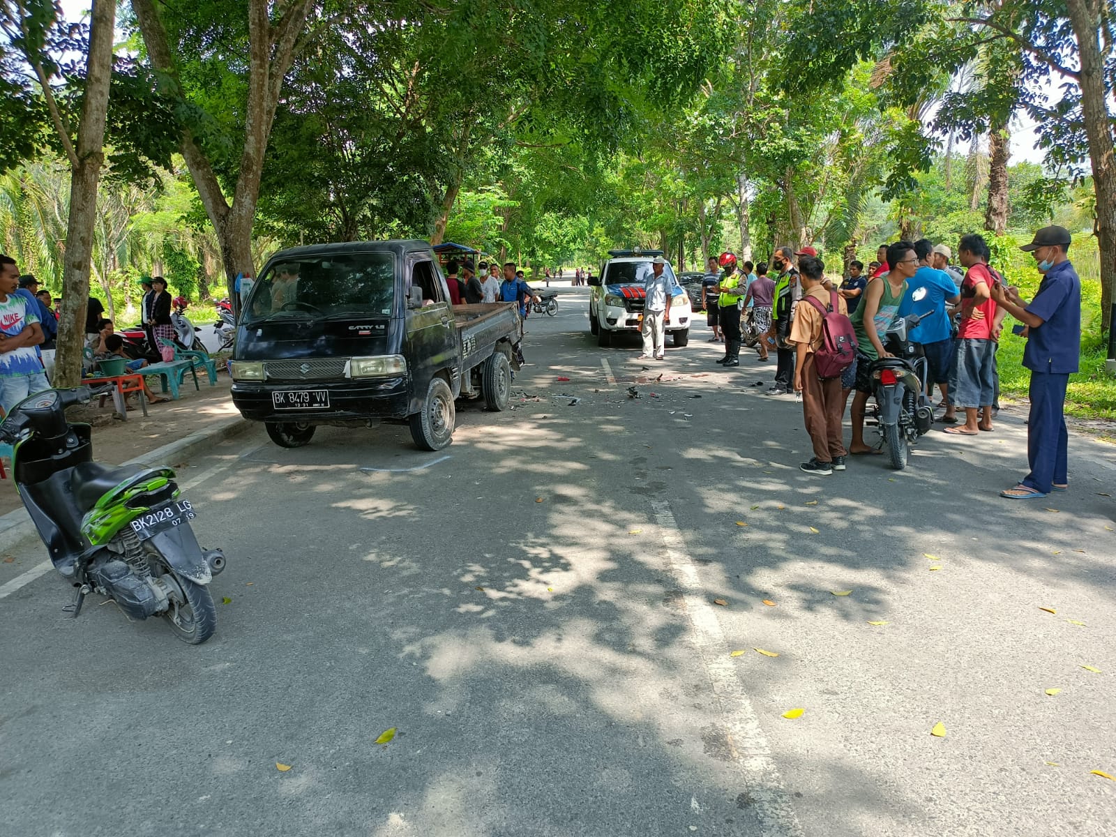 Tabrak Pick Up yang Sedang Parkir, Pengendara Sepedamotor Meninggal, Kejadian di Asahan