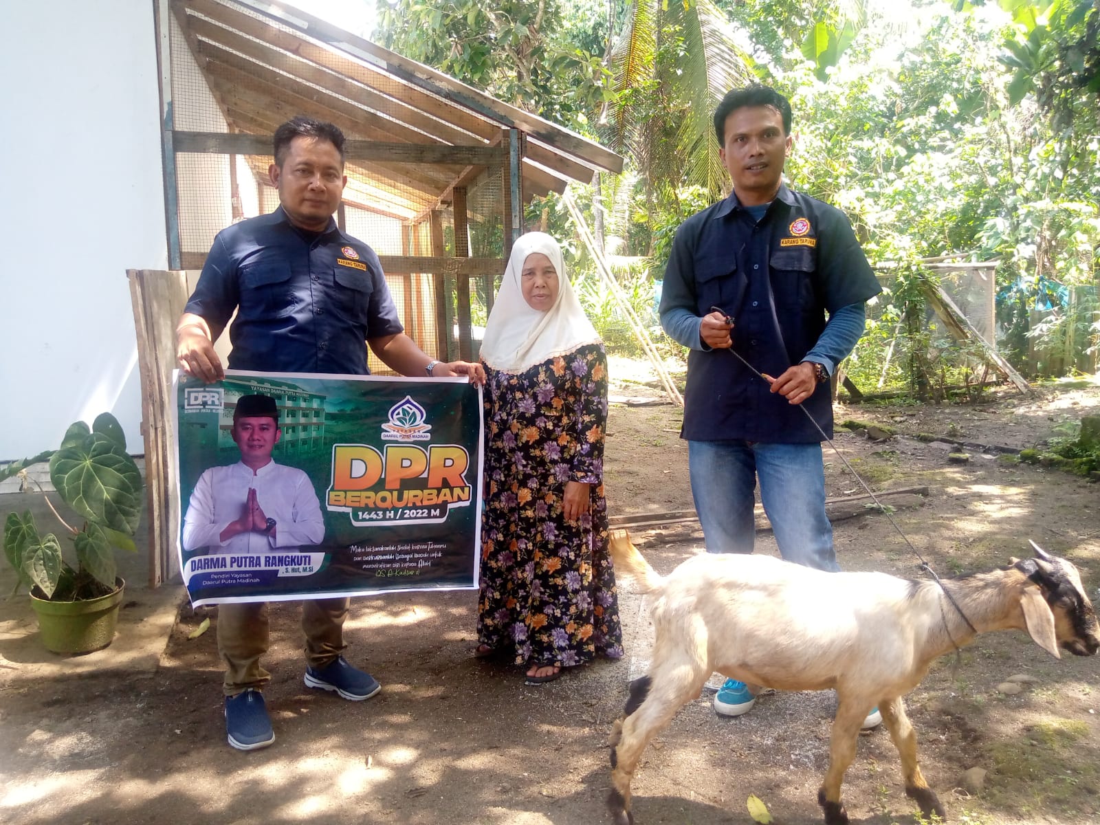 Peringati Idul Adha, Darma Putra Rangkuti Berkurban 3 Sapi dan 25 Kambing