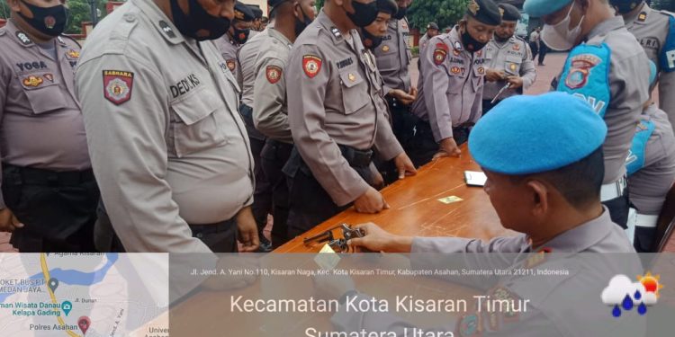 Senpi Personel Pam Obvit Polres Asahan Diperiksa