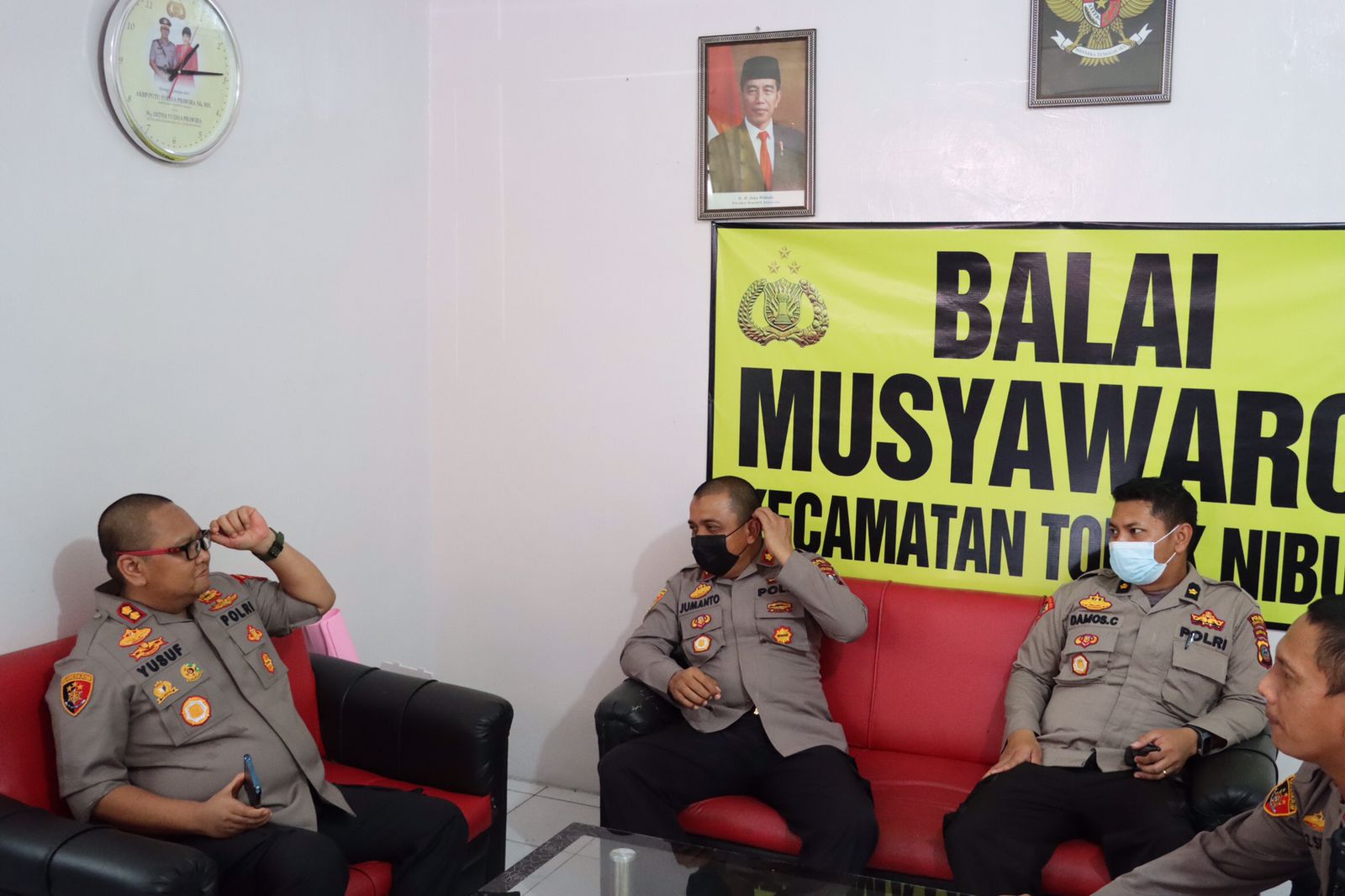 Kapolres Tanjungbalai AKBP Ahmad Yusuf Afandi Kunjungi Seluruh Polsek Dijajarannya