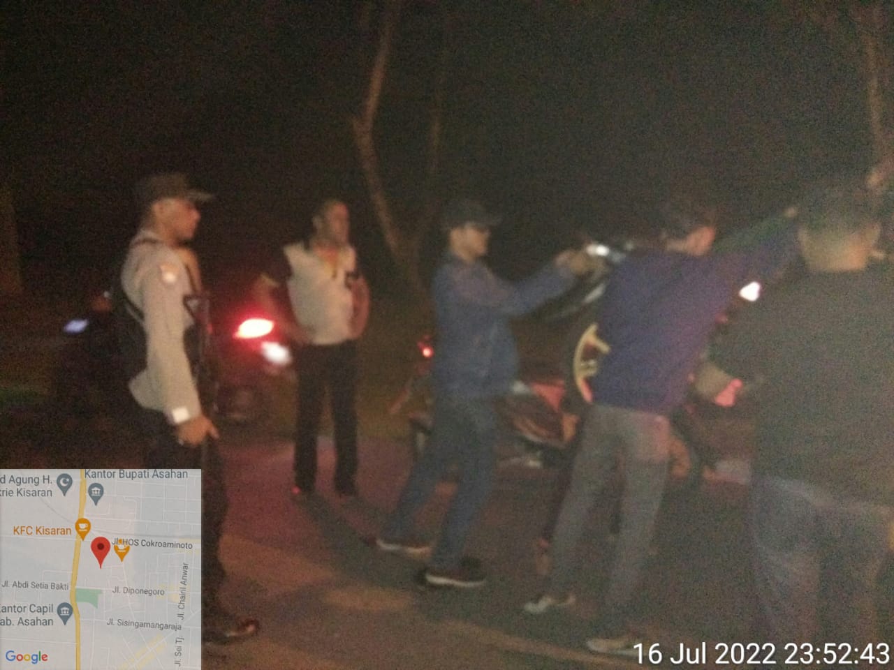 Mau Tawuran, 12 Pemuda Diamankan Personel Polsek Kota Kisaran