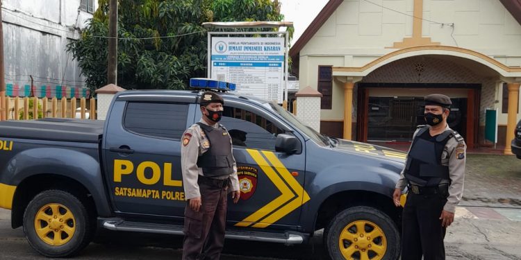 Samapta Polres Asahan Lakukan Pengamanan dan Patroli Disejumlah Gereja