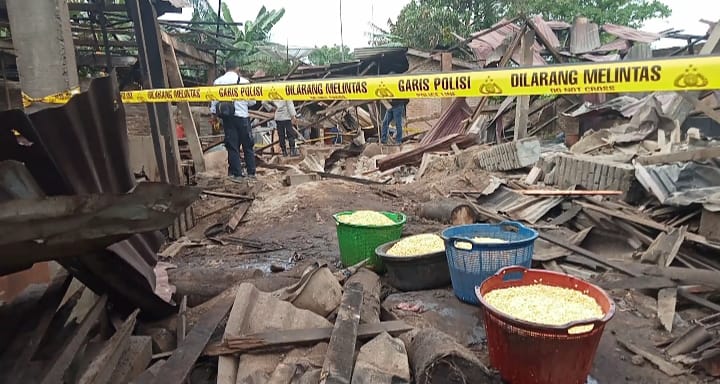 Pabrik Tahu di Asahan Meledak, 7 Orang Luka-luka