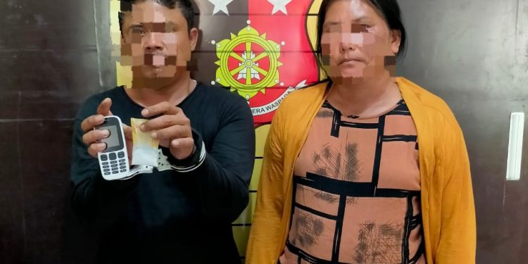 Bawa Sabu, Pasangan Kekasih Asala Kabupaten Labura Diringkus Personel Polres Asahan