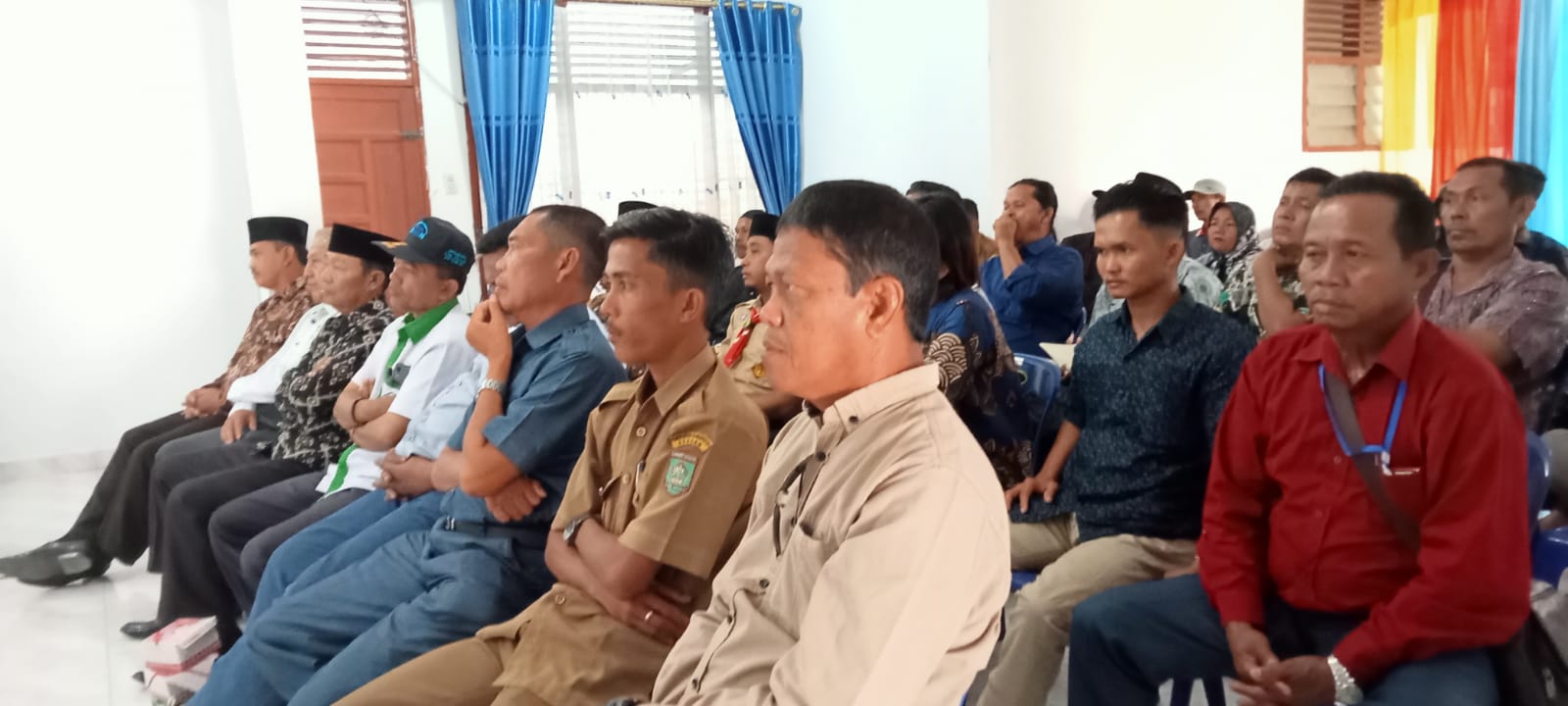 Kapolsek Kisaran Kota dan Danramil 18 Meranti dan Camat Hadiri Silahturahmi Bersama Cakades