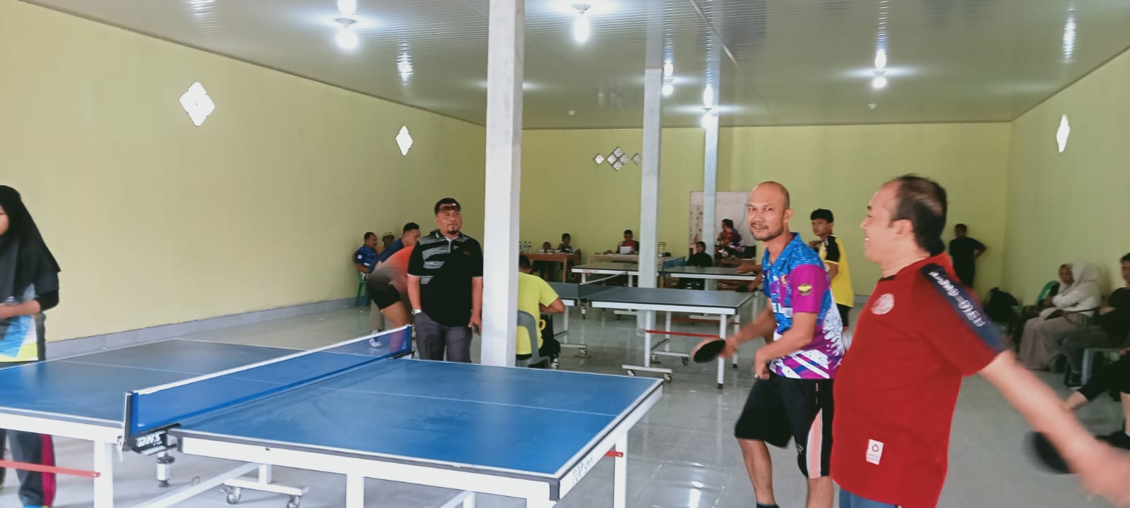 Hadiri Turnamen Tenis Meja yang Digelar PTMSI, Ini Harapan Ketua DPRD Asahan 