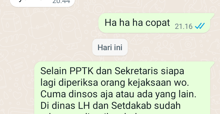 Pejabat di Pemkab Asahan Akui Kejaksaan Periksa PPTK dan Sekretaris Dinas Sosial Terkait Pemalsuan Nota Pembelian BBM