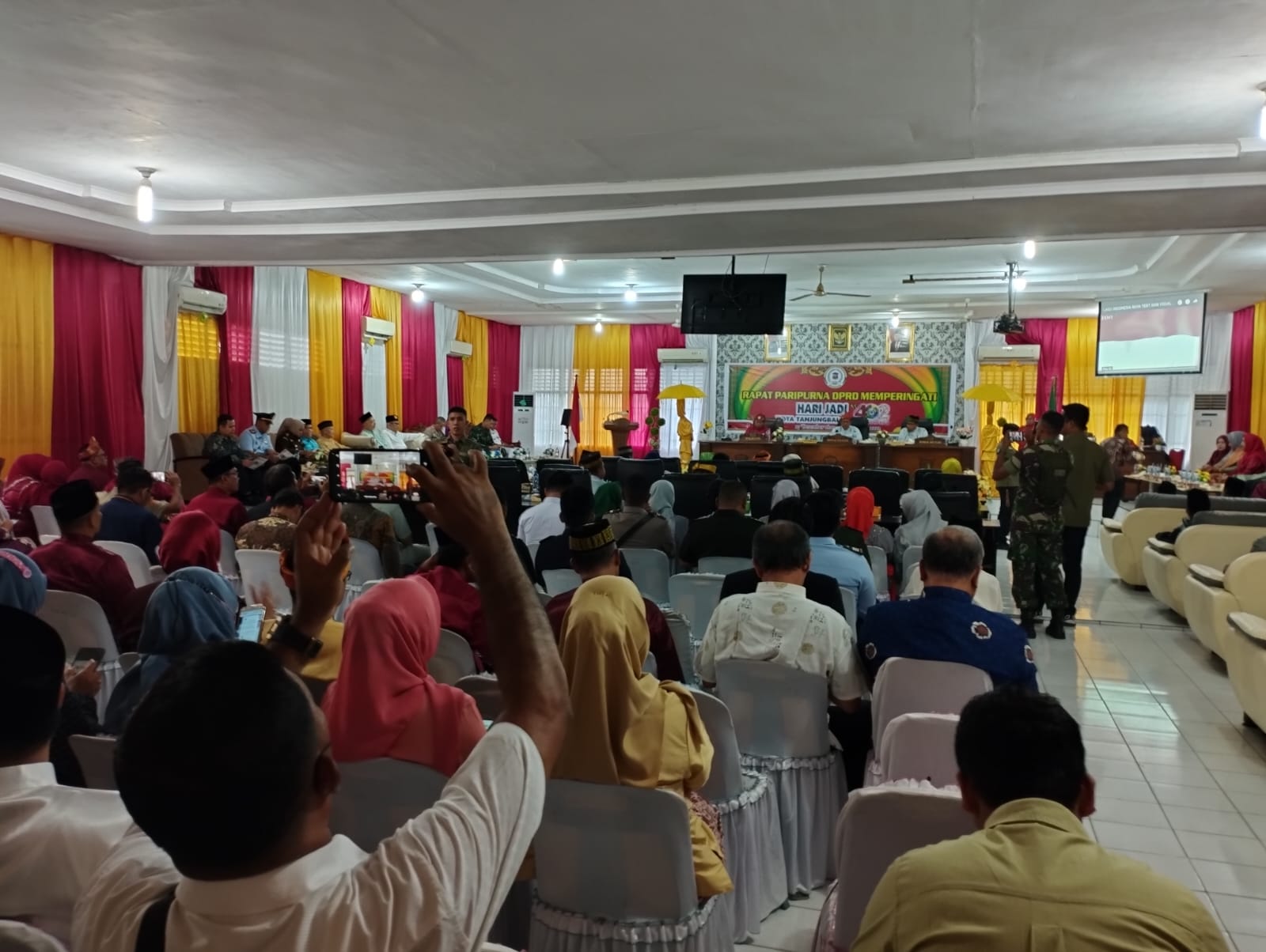 sidang paripurna Hari Jadi ke-402 Kota Tanjungbalai tahun 2022.