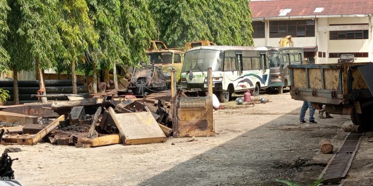 13 Alat Berat Milik Dinas PUPR Asahan Dilelang