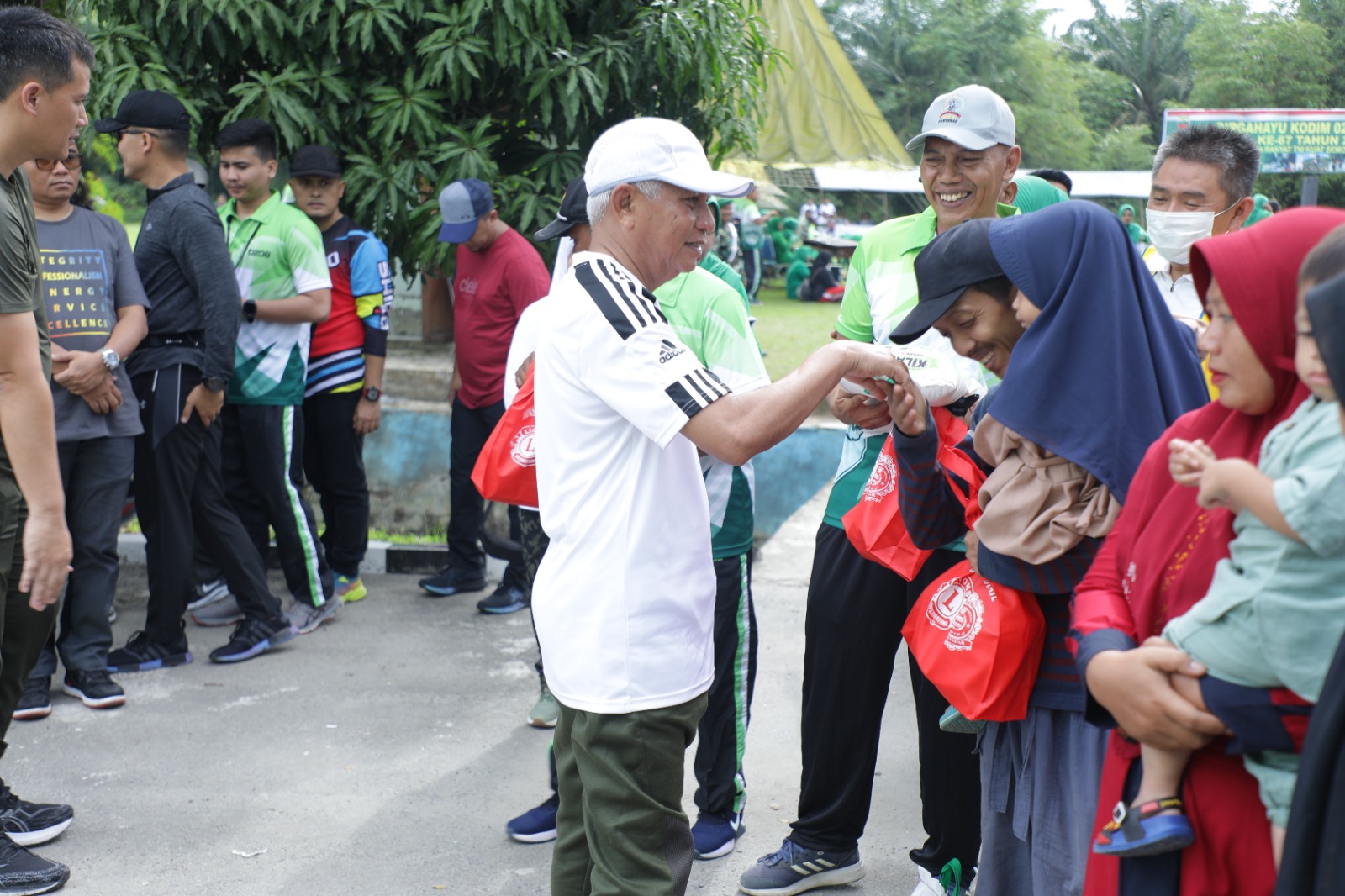 Ikut Meriahkan Dirgahayu Makodim 0208/AS, Ini Pesan Bupati Asahan