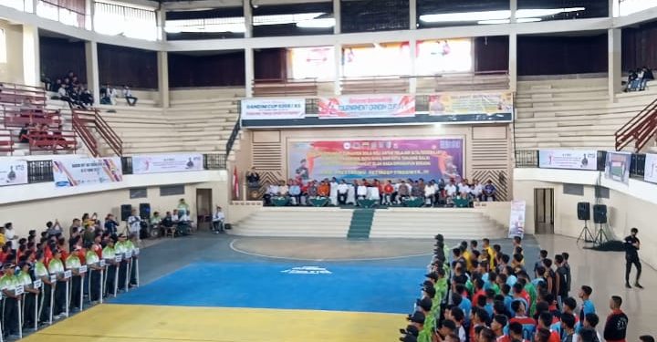 Bupati dan Kapolres Asahan Menghadiri Dandim CUP HUT ke 67 Kodim 0208