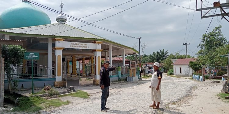 Warga di Desa Serdang Tuntut Janji Bupati Asahan