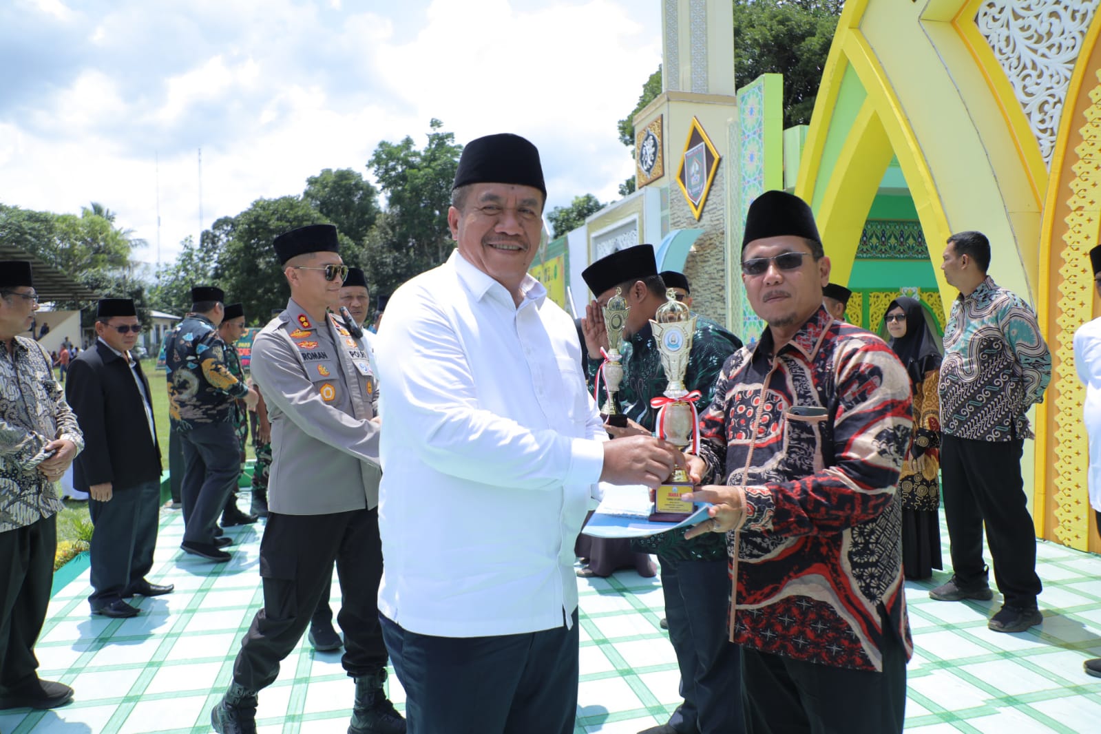 Kecamatan Air Joman Juara Umum MTQN ke-54 Tingkat Kabupaten Asahan Tahun 2023