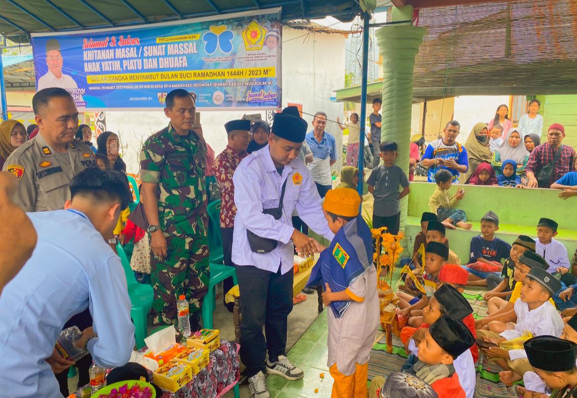 IPTI Asahan Bersama Laznas Sahabat Yatim Laksanakan Khitanan Massal 