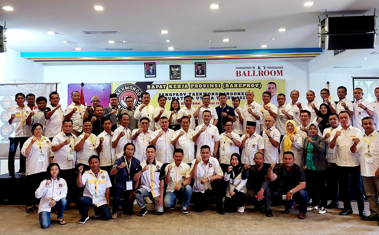 Wagubsu Buka Rakerda Taekwondo Indonesia Sumut